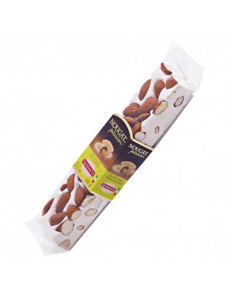Outlet del dolce Quaranta - STECCA DI TORRONE TENERO QUARANTA CON MANDORLE  100 G