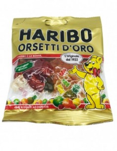 ORSETTI D'ORO BUSTA 80g HARIBO