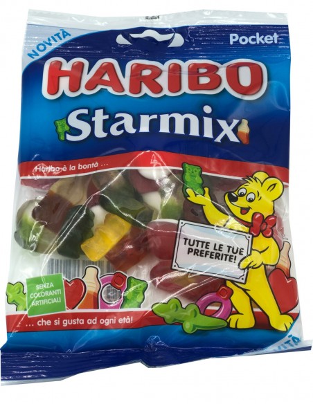 Outlet del dolce Quaranta - STARMIX BUSTA 100 G HARIBO