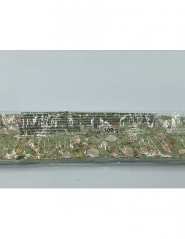 TORRONE FRIABILE CON PISTACCHI QUARANTA 90G