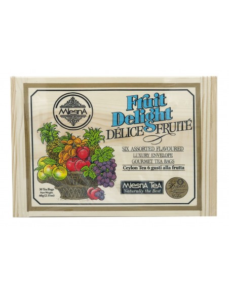 Outlet del dolce Quaranta - SCATOLA LEGNO 6 GUSTI 30 FILTRI