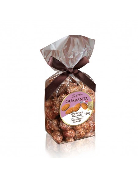 Outlet del dolce Quaranta - SACCHETTO PRALINATE MANDORLA QUARANTA 150G