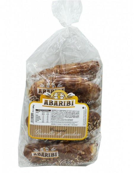 CROISSANT ABARIBI C/ZUCC. 350 G X 6 PZ