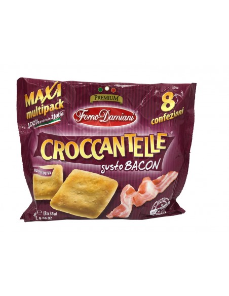 Outlet del dolce Quaranta - CROCCANTELLE PARTY BACON 180 G