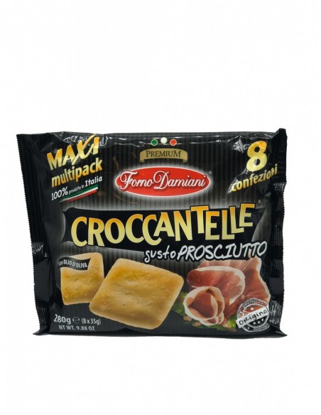 Outlet del dolce Quaranta - CROCCANTELLE PROSCIUTTO 180 G
