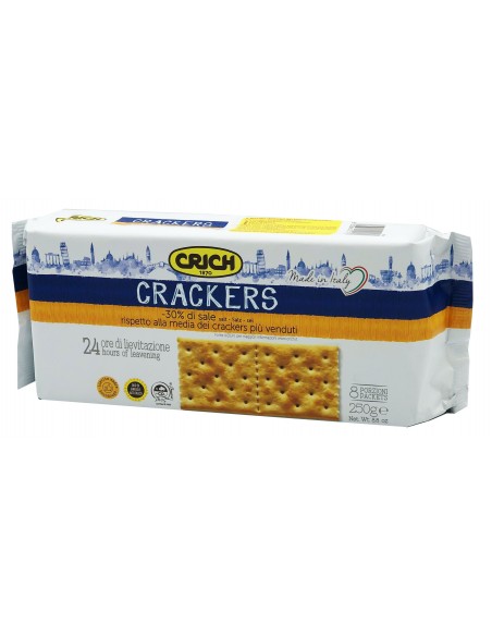 Outlet del dolce Quaranta - CRACKERS 30% SI SALE IN MENOCRICH 250 G