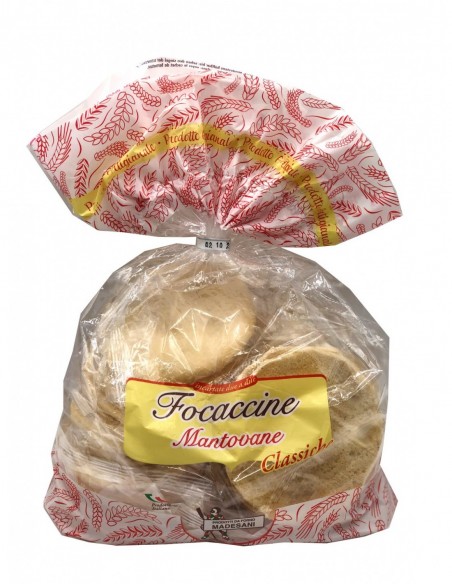 Outlet del dolce Quaranta - FOCACCINE MANTOVANE 400 G