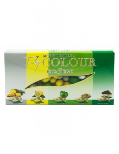 CONFETTI MANDORLA E CREME VARIE FLY COLOR VERDE