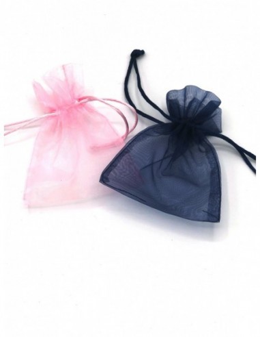 SACCHETTI TULLE VARI COLORI 10 PZ