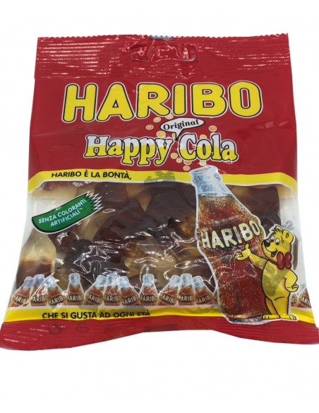Outlet del dolce Quaranta - HAPPY COLA HARIBO 100 G