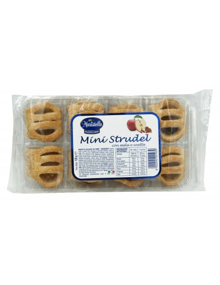 Outlet del dolce Quaranta - MINI STRUDEL MELA E UVETTA 135 G maristella