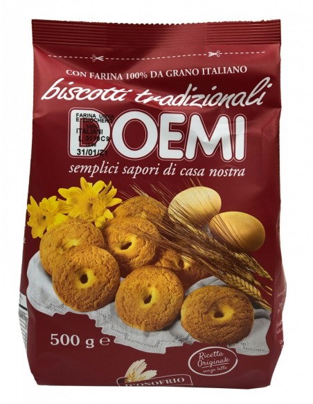 Outlet del dolce Quaranta - BISCOTTI TRADIZIONALI 500 G DOEMI