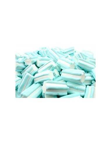 BUSTA 1KG MARSHMALLOW AZZURRI RIGHE