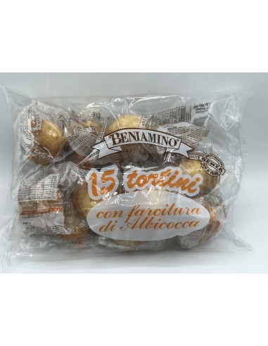 TORTINI ALL'ALBICOCCA 15PZ BENIAMINO