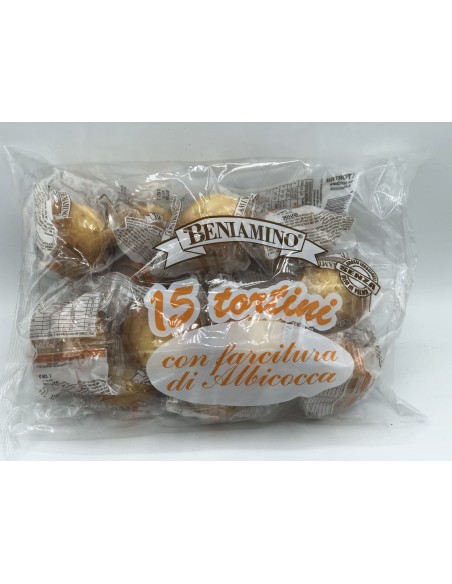 TORTINI ALL'ALBICOCCA 15PZ BENIAMINO