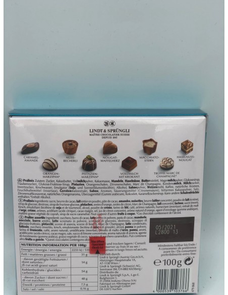 MINI PRALINE LINDT 100g