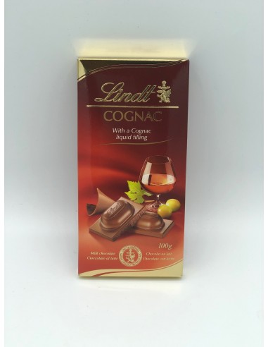 Outlet del dolce Quaranta - tavoletta di cioccolato lindt e cognac