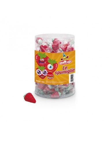 FRAGOLE INCARTATE ZUCCHERATE SINGOLE