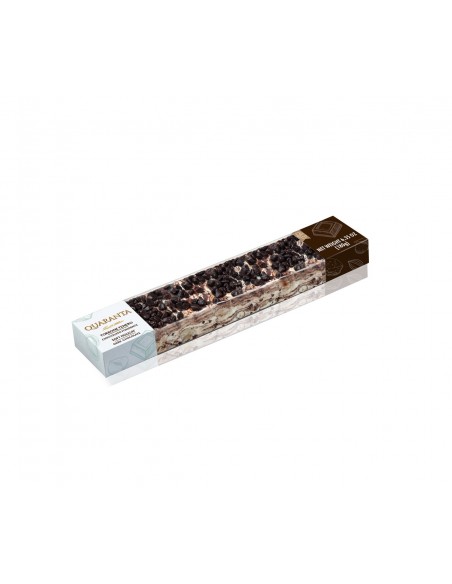 Outlet del dolce Quaranta - STECCA DI TORRONE TENERO QUARANTA CON CIOCCOLATO 180G