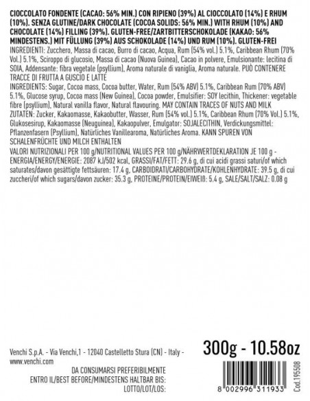 SACCHETTO 300g CUBA RHUM VENCHI