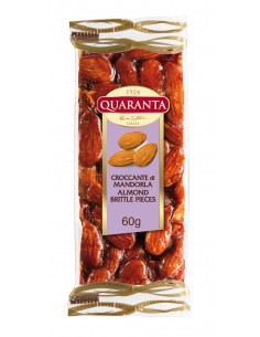 BARRETTA CROCCANTE MANDORLA QUARANTA 60g