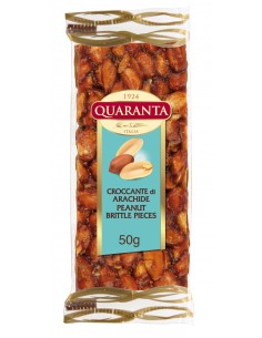 BARRETTA CROCCANTE ARACHIDI QUARANTA 50g