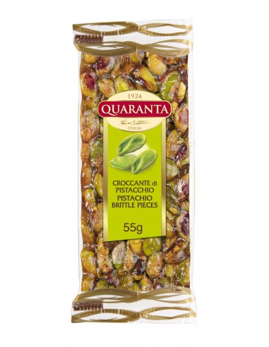 BARRETTA CROCCANTE PISTACCHIO QUARANTA 55g