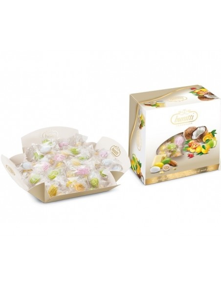 Outlet del dolce Quaranta - VASSOIO MANDORLA E FRUTTA INCARTATI 500G BURATTI