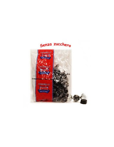 Outlet del dolce Quaranta - CARAMELLE  THEOBROMA SENZA ZUCCHERO liquirizia
