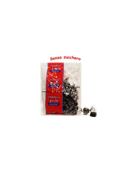 Outlet del dolce Quaranta - CARAMELLE  THEOBROMA SENZA ZUCCHERO liquirizia