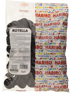 ROTELLE DI LIQUIRIZIA HARIBO 500g