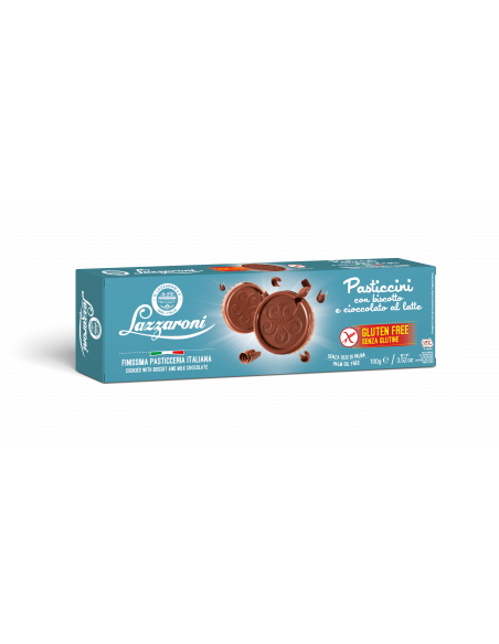 Outlet del dolce Quaranta - PASTICCINI SENZA GLUTINE LAZZARONI 100G