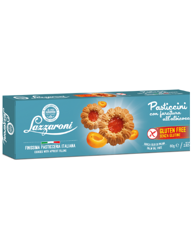 PASTICCINI SENZA GLUTINE LAZZARONI 80g
