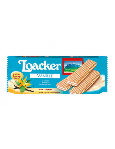 WAFER CON CREMA ALLA VANIGLIA LOACKER