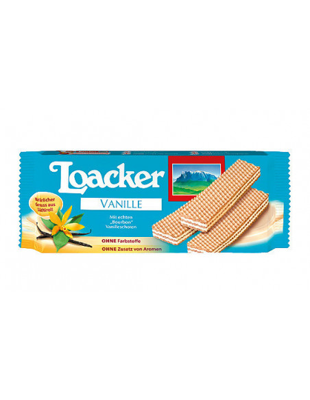 Outlet del dolce Quaranta - WAFER CON CREMA ALLA VANIGLIA LOACKER