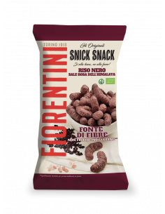 SNICK SNACK BIO CORNETTI al RISO NERO CON SALE ROSA...