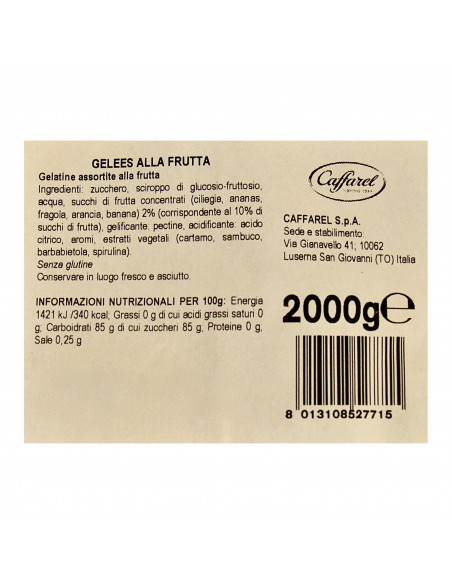 GHIACCIOLO GELEE CAFFAREL