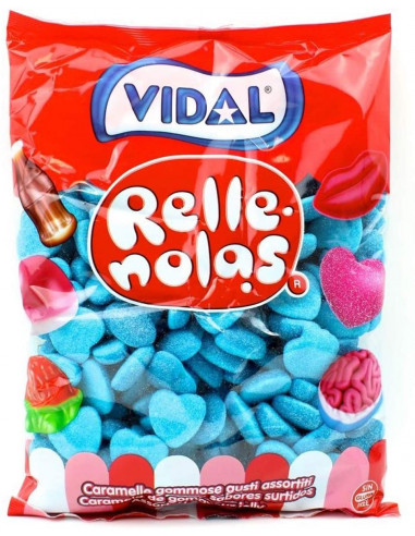 CUORI AZZURRI FRIZZANTI GOMMOSI 500g