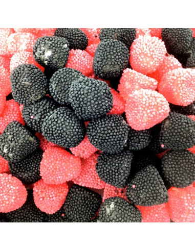 MORE E LAMPONI CON GRANELLA GOMMOSI 500g
