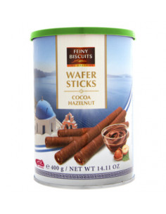WAFER STICKS CACAO E NOCCIOLE  IN LATTA
