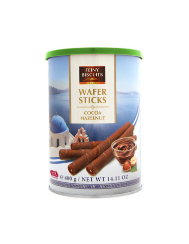 WAFER STICKS CACAO E NOCCIOLE  IN LATTA