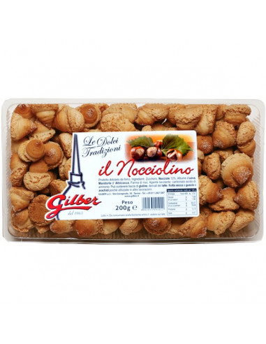 BISCOTTI IL NOCCIOLINO GILBER 200g