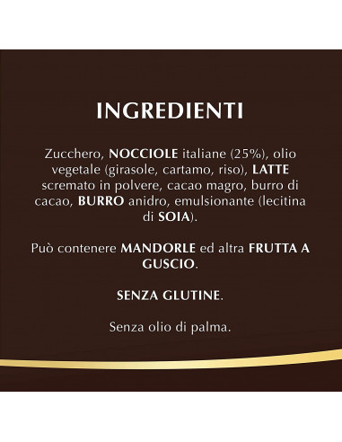 CREMA ALLA NOCCIOLA LINDT 200g