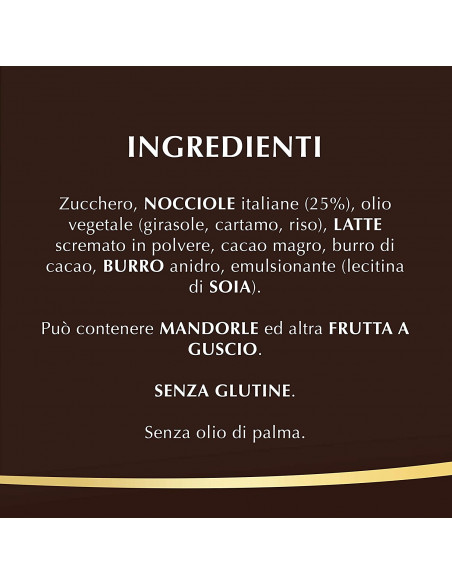 CREMA ALLA NOCCIOLA LINDT 200g