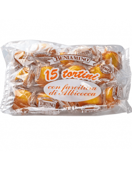 TORTINI ALL'ALBICOCCA 15PZ BENIAMINO