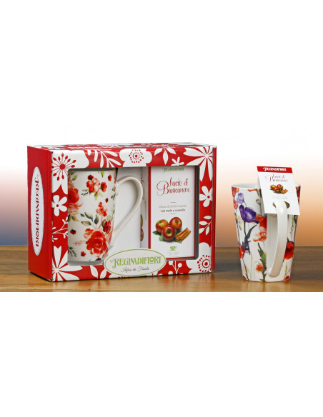 CONFEZIONE MUG CON TISANA "BACIO DI BIANCANEVE"