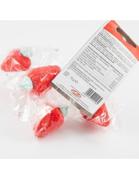 FRAGOLE INCARTATE ZUCCHERATE SINGOLE