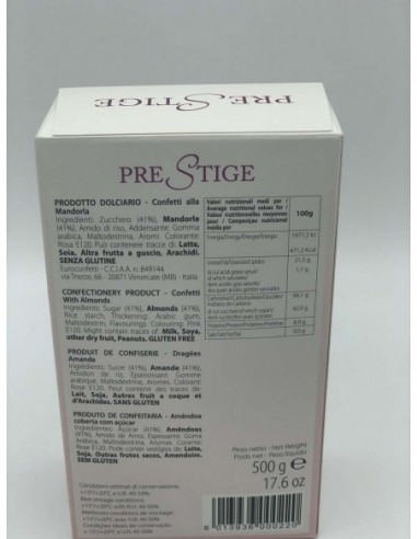 CONFETTI MANDORLA ROSA 500g