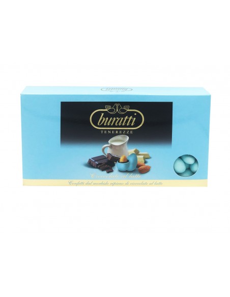 Outlet del dolce Quaranta - TENEREZZE MANDORLA E CIOCCOLATO AL LATTE AZZURRI 1 KG