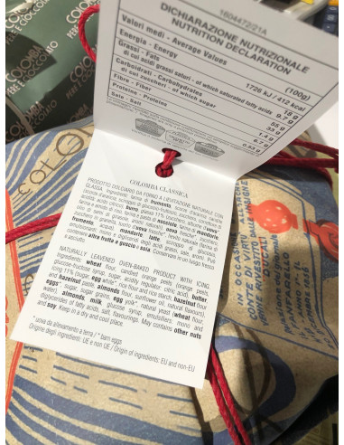 Outlet del dolce Quaranta - COLOMBA CLASSICA COVA 1120g